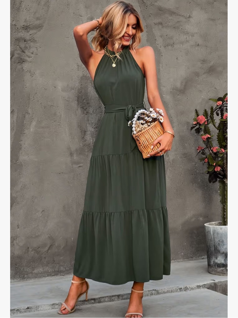 Green Maxi Dress *Last Chance*